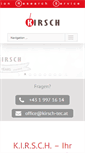 Mobile Screenshot of kirsch-tec.at