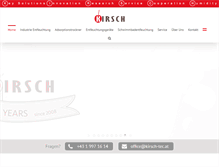 Tablet Screenshot of kirsch-tec.at